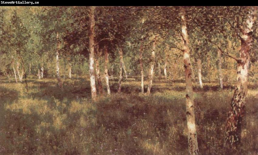 Isaac Ilich Levitan Birch Grove